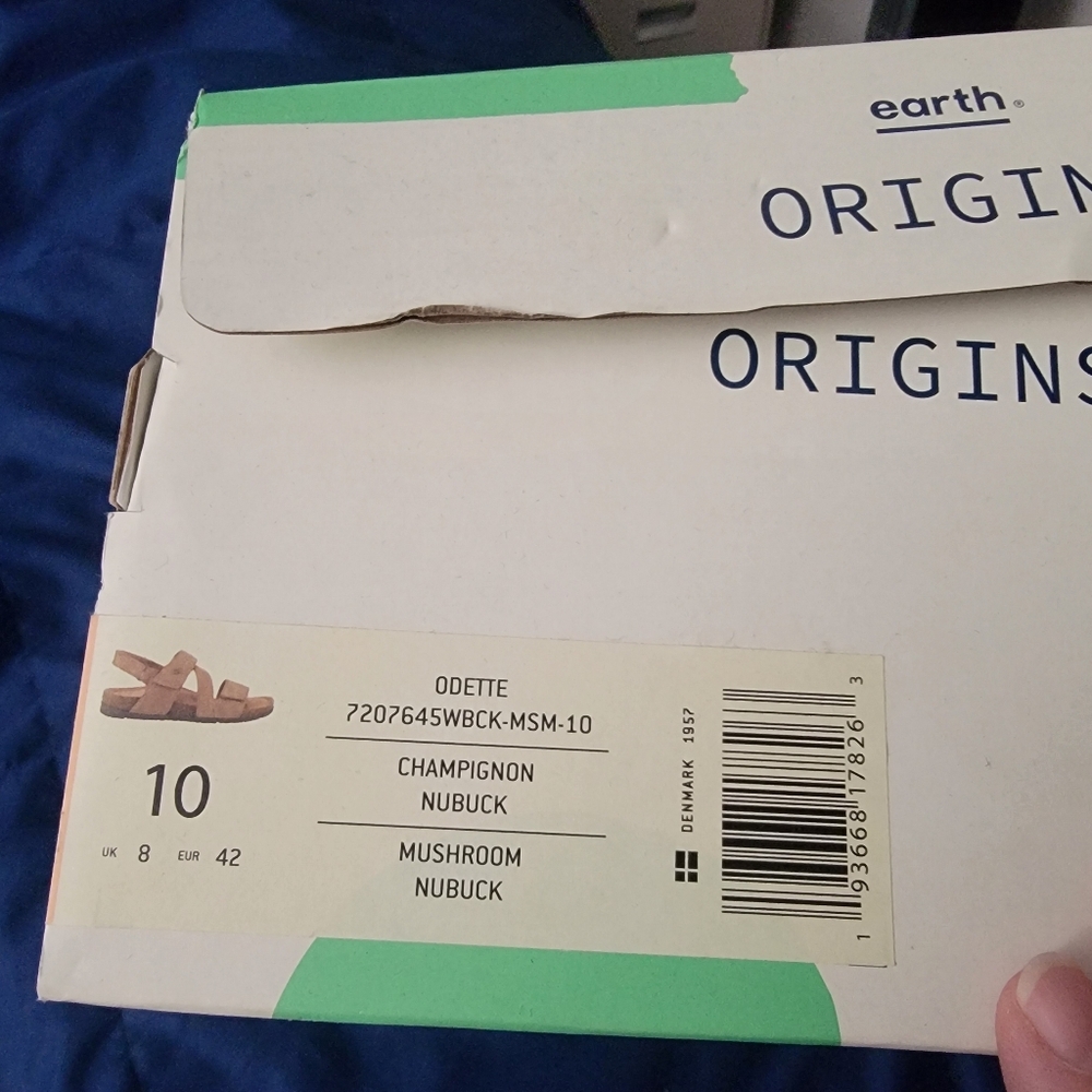 Earth Origins Tan Women's Sandals Size 10M - Picture 10 of 11